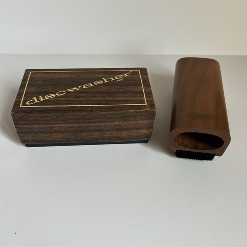 Vintage discwasher patd - patd, wooden